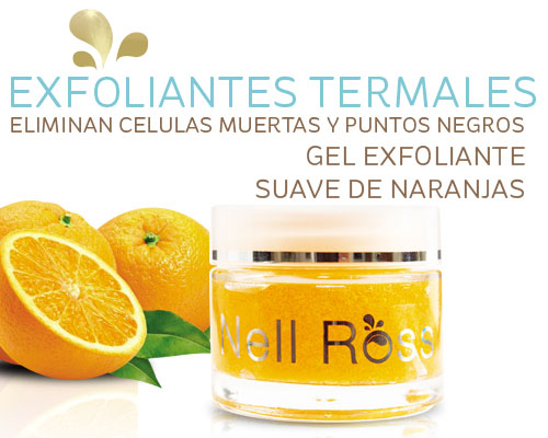 exfoliante facial naranjas